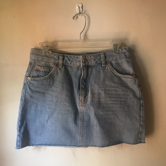 Topshop Denim Skirt - Picture 4 of 7